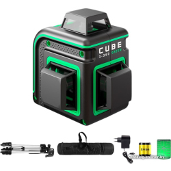             Лазерный нивелир ADA Instruments Cube 3-360 Green Professional Edition А00573        