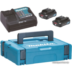             Аккумулятор с зарядным устройством Makita BL1021B + DC10SB (12В/2 Ah + 12В)        