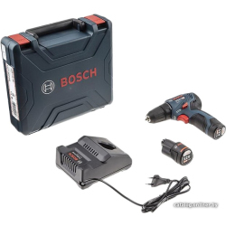            Дрель-шуруповерт Bosch GSR 12V-30 Professional 06019G9000 (с 2-мя АКБ, кейс)        
