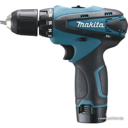             Дрель-шуруповерт Makita DF330DWE (с 2-мя АКБ, кейс)        