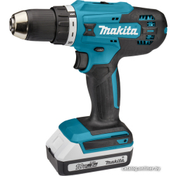             Дрель-шуруповерт Makita DF488DWE (с 2-мя АКБ, кейс)        