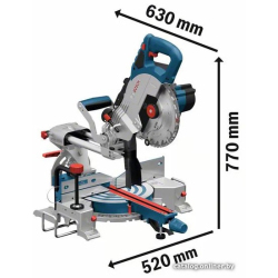             Торцовочная пила Bosch GCM 18V-216 BiTurbo Professional 0601B41000 (без АКБ)        