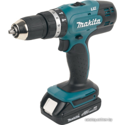             Ударная дрель-шуруповерт Makita DHP453SYE (с 2-мя АКБ, кейс)        