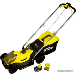             Колёсная газонокосилка Ryobi RLM18X33B-40 (с АКБ 4 Ah)        
