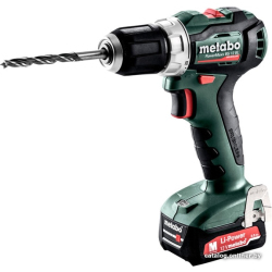             Дрель-шуруповерт Metabo PowerMaxx BS 12 BL 601038500 (с 2-мя АКБ 2 Ah, кейс)        