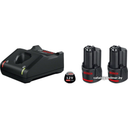             Аккумулятор с зарядным устройством Bosch GBA 12V + GAL 12V-40 Professional 1600A019R8 (12В/2 Ah + 12В)        