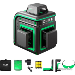             Лазерный нивелир ADA Instruments Cube 3-360 Green Home Edition А00566        