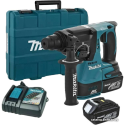             Перфоратор Makita DHR242RFE (с 2-мя АКБ, кейс)        