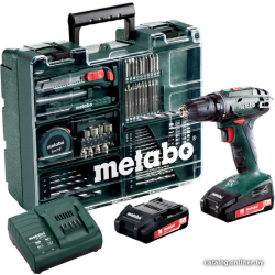             Дрель-шуруповерт Metabo BS 18 Set 602207880 (с 2-мя АКБ)        