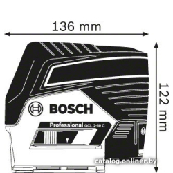             Лазерный нивелир Bosch GCL 2-50 C Professional (со штативом BT 150) [0601066G02]        