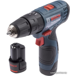             Ударная дрель-шуруповерт Bosch GSB 120-LI Professional 06019G8100 (с 2-мя АКБ, кейс)        