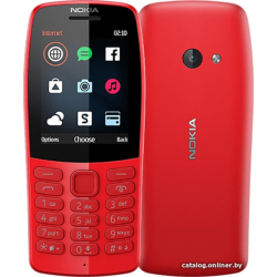             Мобильный телефон Nokia 210 (красный)        