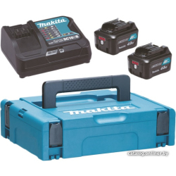             Аккумулятор с зарядным устройством Makita BL1041B + DC10SB (12В/4 Ah + 12В)        