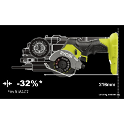             Дисковая (циркулярная) пила Ryobi RCT18C-0 5133004953 (без АКБ)        