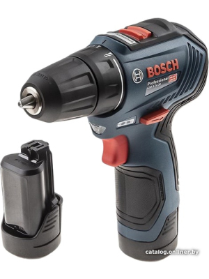             Дрель-шуруповерт Bosch GSR 12V-30 Professional 06019G9000 (с 2-мя АКБ, кейс)        
