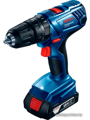             Ударная дрель-шуруповерт Bosch GSB 180-LI Professional 06019F8307 (с 2-мя АКБ, кейс)        
