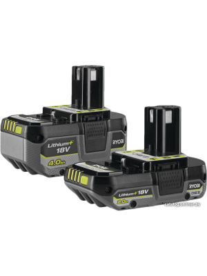             Набор аккумуляторов Ryobi RB18242X 5133005509 (18В/4 Ah + 18В/2 Ah)        