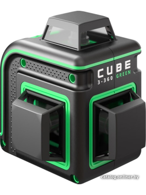             Лазерный нивелир ADA Instruments Cube 3-360 Green Professional Edition А00573        