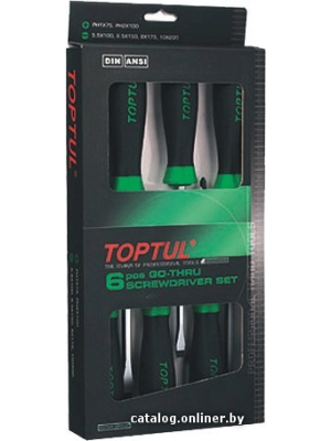             Набор отверток Toptul GAAE0605 6 предметов        
