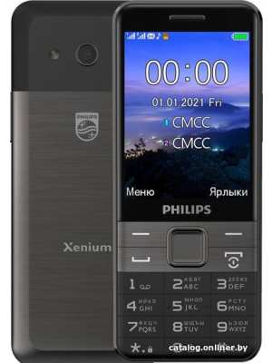             Мобильный телефон Philips Xenium E590 (черный)        