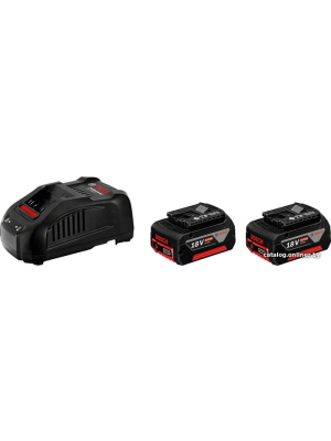             Аккумулятор с зарядным устройством Bosch 1600A00B8J (18В/5 а*ч + 14.4-18В)        