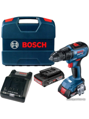             Дрель-шуруповерт Bosch GSR 18V-50 Professional 06019H5000 (с 2-мя АКБ, кейс)        
