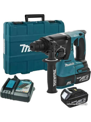             Перфоратор Makita DHR242RFE (с 2-мя АКБ, кейс)        