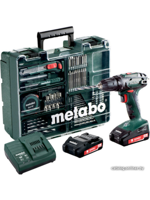             Дрель-шуруповерт Metabo BS 18 Set 602207880 (с 2-мя АКБ)        