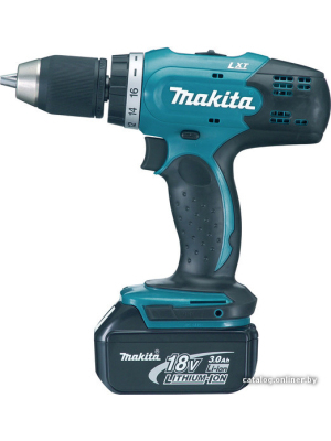             Дрель-шуруповерт Makita DDF453RFE (с 2-мя АКБ, кейс)        