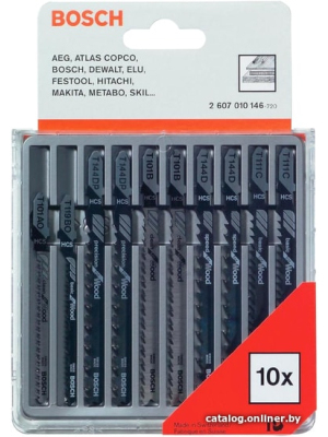             Набор оснастки Bosch 2607010146 (10 предметов)        