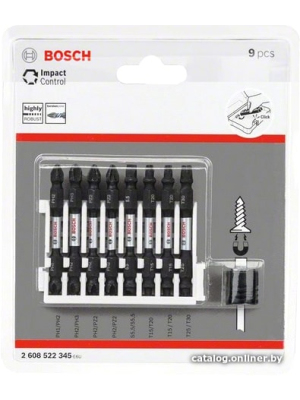             Набор бит Bosch 2608522345 (9 предметов)        