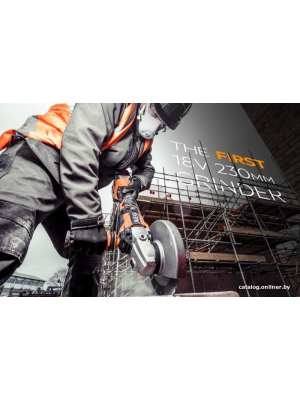             Угловая шлифмашина AEG Powertools BEWS18-230BL-0 (без АКБ)        