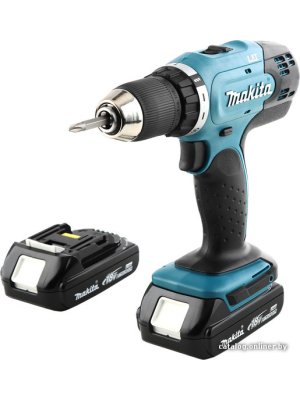             Дрель-шуруповерт Makita DDF453SYE (с 2-мя АКБ, кейс)        