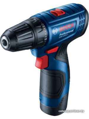             Дрель-шуруповерт Bosch GSR 120-LI Professional 06019G8000 (с 2-мя АКБ, кейс)        