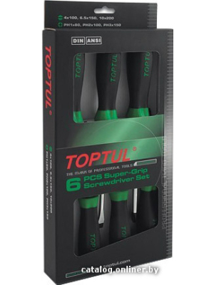             Набор отверток Toptul GAAE0613 6 предметов        