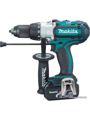             Ударная дрель-шуруповерт Makita DHP451RFE (с 2-мя АКБ, кейс)        
